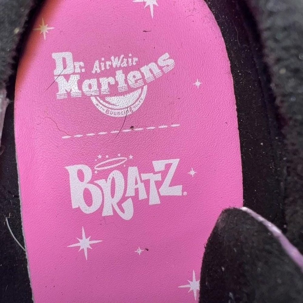 Dr Martens Shoes Womens 8 Purple Buzz S1 Bratz Platform Sneaker Studded Leather - Picture 2 of 11